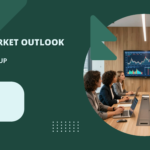 Banner for Midyear Market Outlook by US Advisory Group, featuring a meeting room with a large stock chart display in the background.